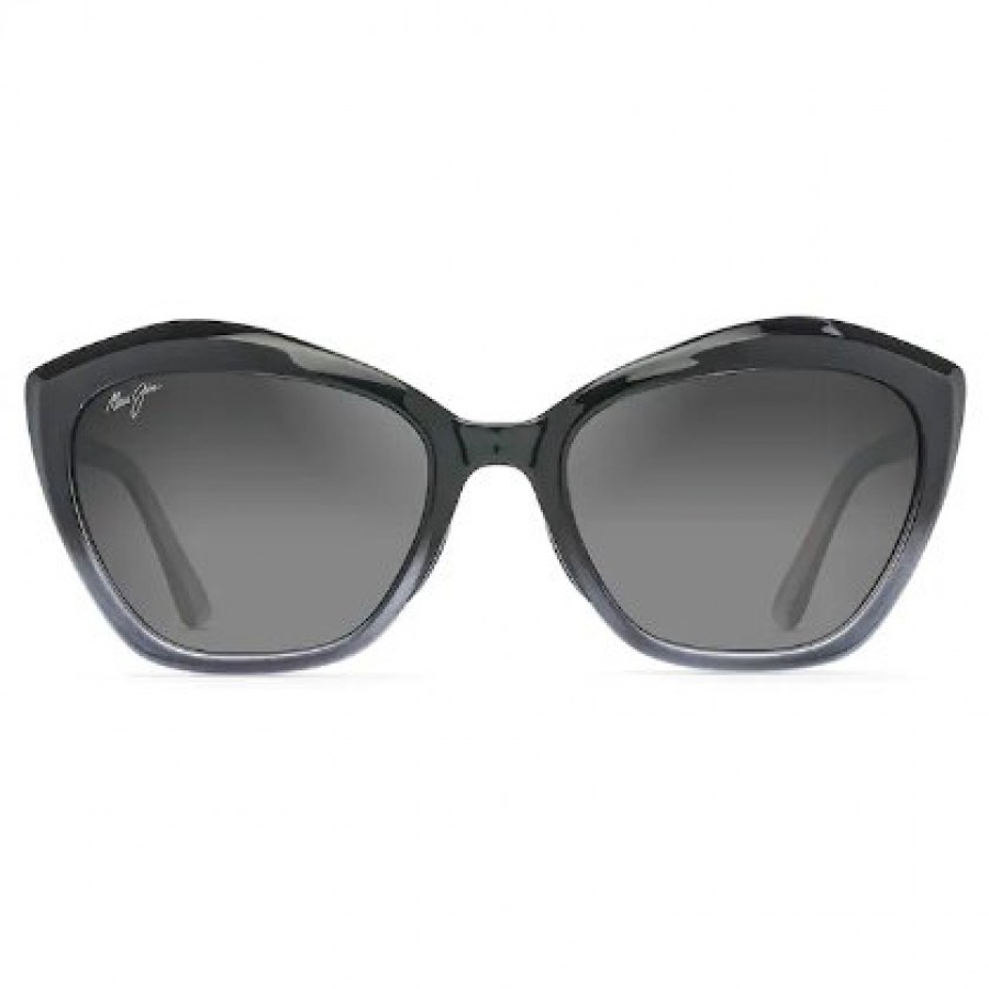 Sunglasses - Maui Jim 'LOTUS Gloss Black Fade Neutral Grey Γυαλιά Ηλίου